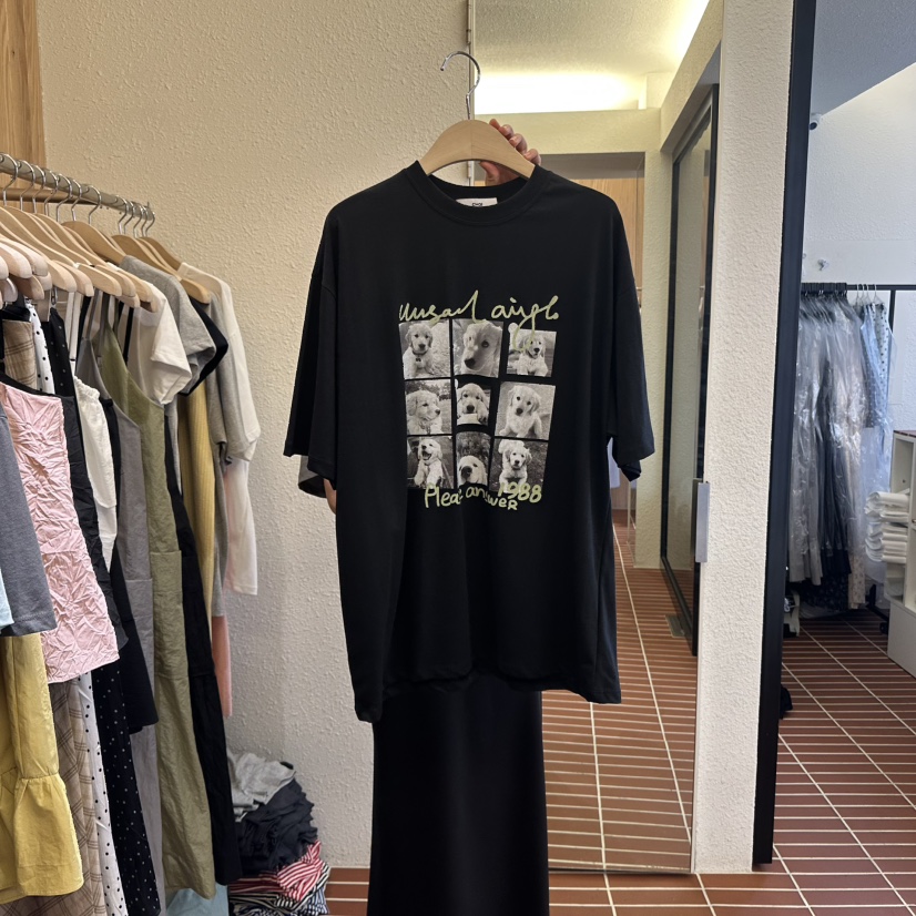 CHOI-L韓國直郵㊣女裝新品真品休閑人氣推薦職業25春夏T恤CHOIT恤圖色3