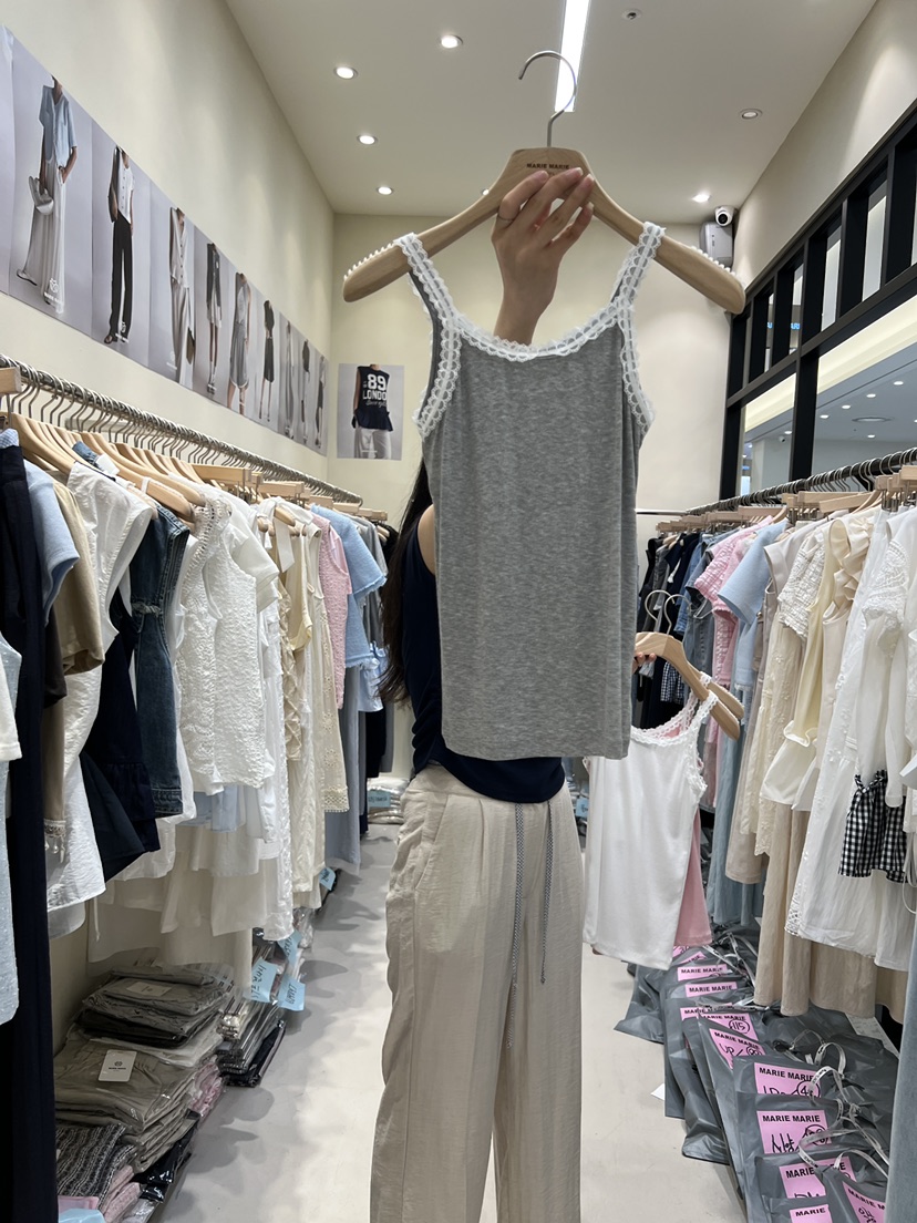 MARIE MARIE東大門㊣直郵女士新品25春夏時尚職業吊帶背心MARIE MARIE吊帶/背心圖色3