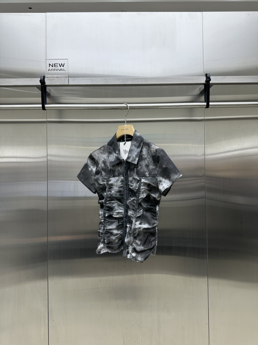 MYDRESS東大門㊣直郵女裝新品時尚25春夏休閑推薦襯衫蕾絲衫MYDRESS襯衫/蕾絲衫圖色2