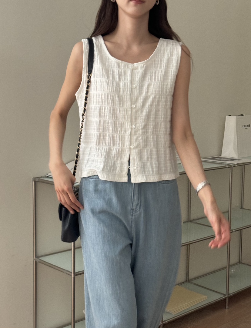 TIZZI東大門㊣直郵女裝新款人氣職業推薦真品休閑25春夏馬甲TIZZI馬甲