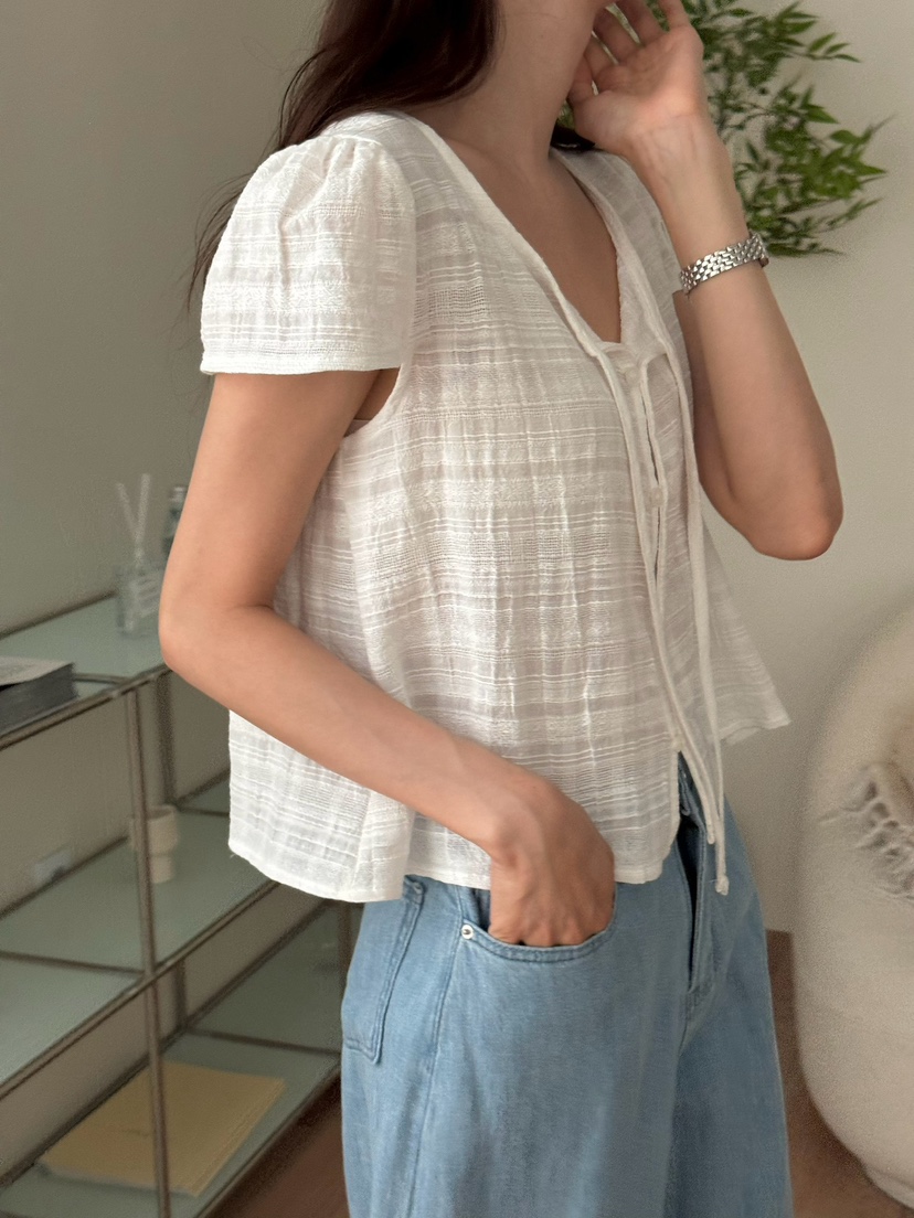 TIZZI韓國代購㊣女士新款推薦人氣25春夏熱賣休閑襯衫蕾絲衫TIZZI襯衫/蕾絲衫