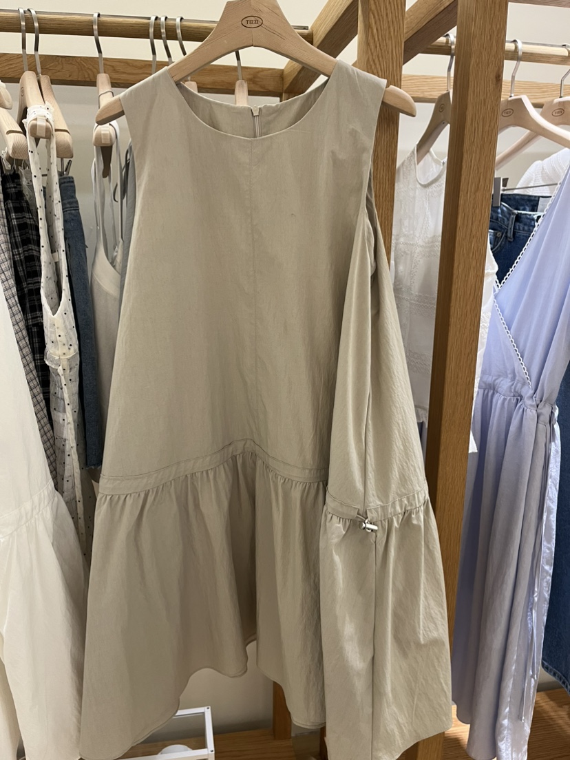 TIZZI韓國代購㊣女裝新品人氣休閑推薦真品25春夏熱賣連衣裙TIZZI連衣裙圖色3