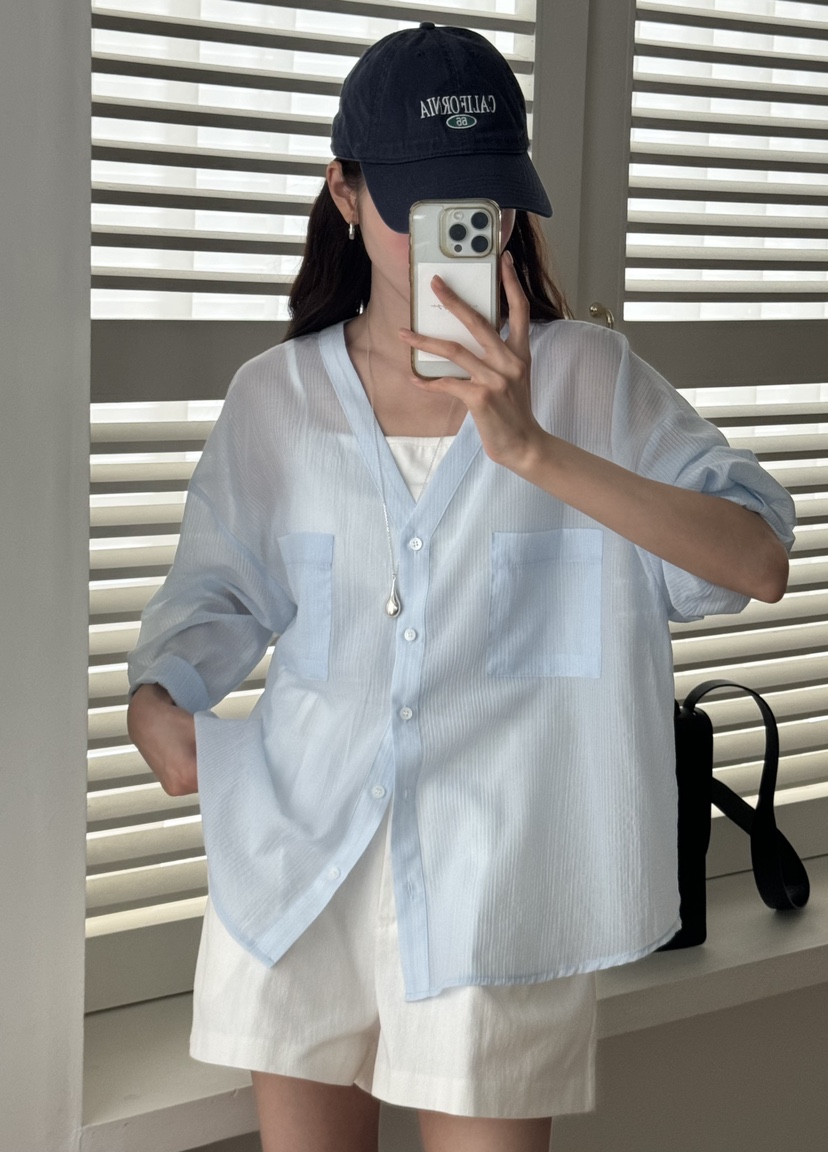 TIZZI東大門㊣實拍女裝新品推薦人氣熱賣休閑襯衫蕾絲衫奶油色TIZZI襯衫/蕾絲衫