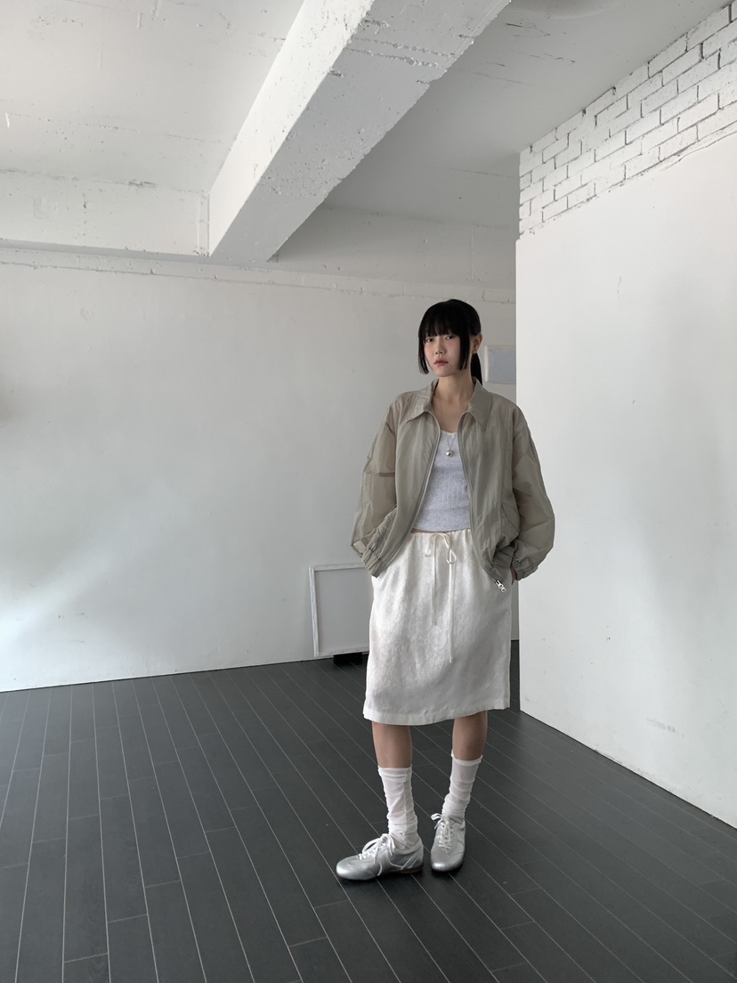 BOOMBINE東大門㊣實拍女士新品熱賣休閑25春夏半身裙中短裙BOOMBINE半身裙/中短裙