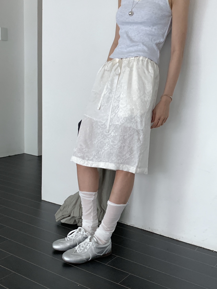 BOOMBINE東大門㊣實拍女士新品熱賣休閑25春夏半身裙中短裙BOOMBINE半身裙/中短裙
