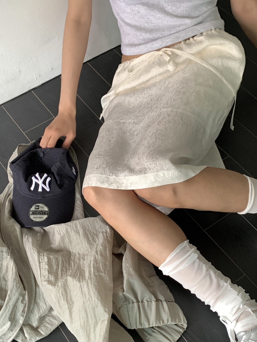 BOOMBINE東大門㊣實拍女士新品熱賣休閑25春夏半身裙中短裙BOOMBINE半身裙/中短裙