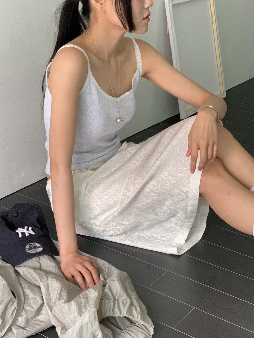 BOOMBINE東大門㊣實拍女士新品熱賣休閑25春夏半身裙中短裙BOOMBINE半身裙/中短裙