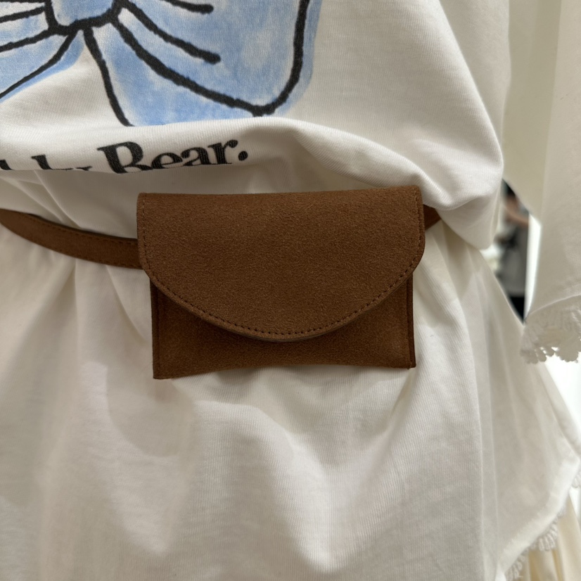 HANSUNGHYUN東大門㊣實拍女裝新品職業時尚25春夏腰包口袋腰帶HANSUNGHYUN腰包