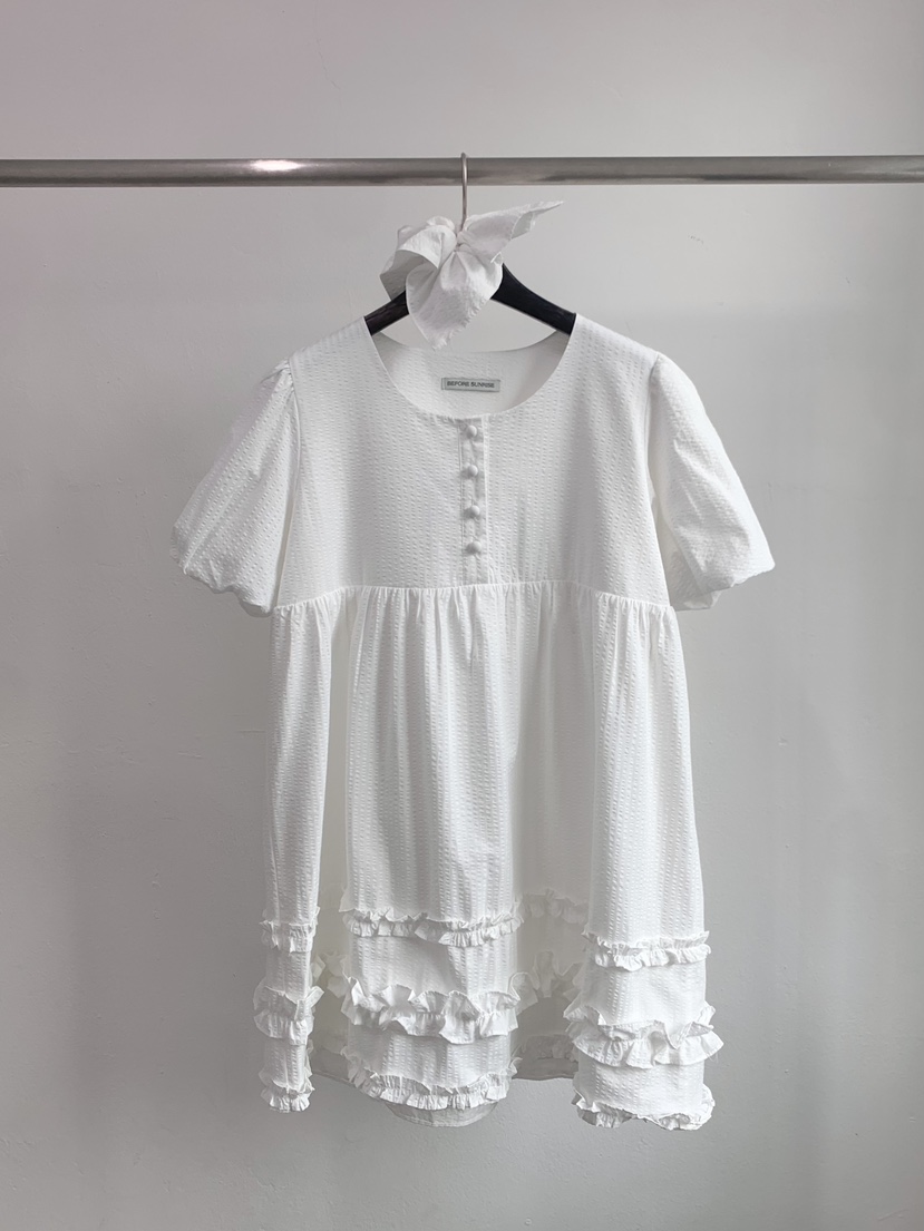 BEFORE SUNRISE韓國直郵㊣女士新品休閑職業25春夏熱賣連衣裙BEFORE SUNRISE連衣裙圖色2