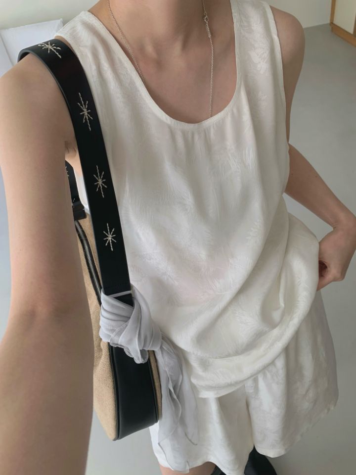 MARE東大門㊣直郵女裝新品人氣休閑熱賣推薦真品吊帶背心刺繡MARE吊帶/背心