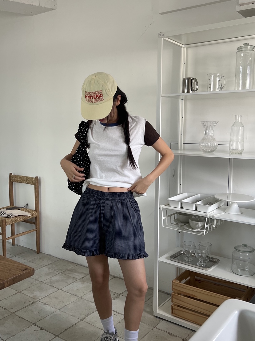 SUNDER MARKET東大門㊣代購女士新品人氣職業真品時尚短褲SUNDER MARKET短褲