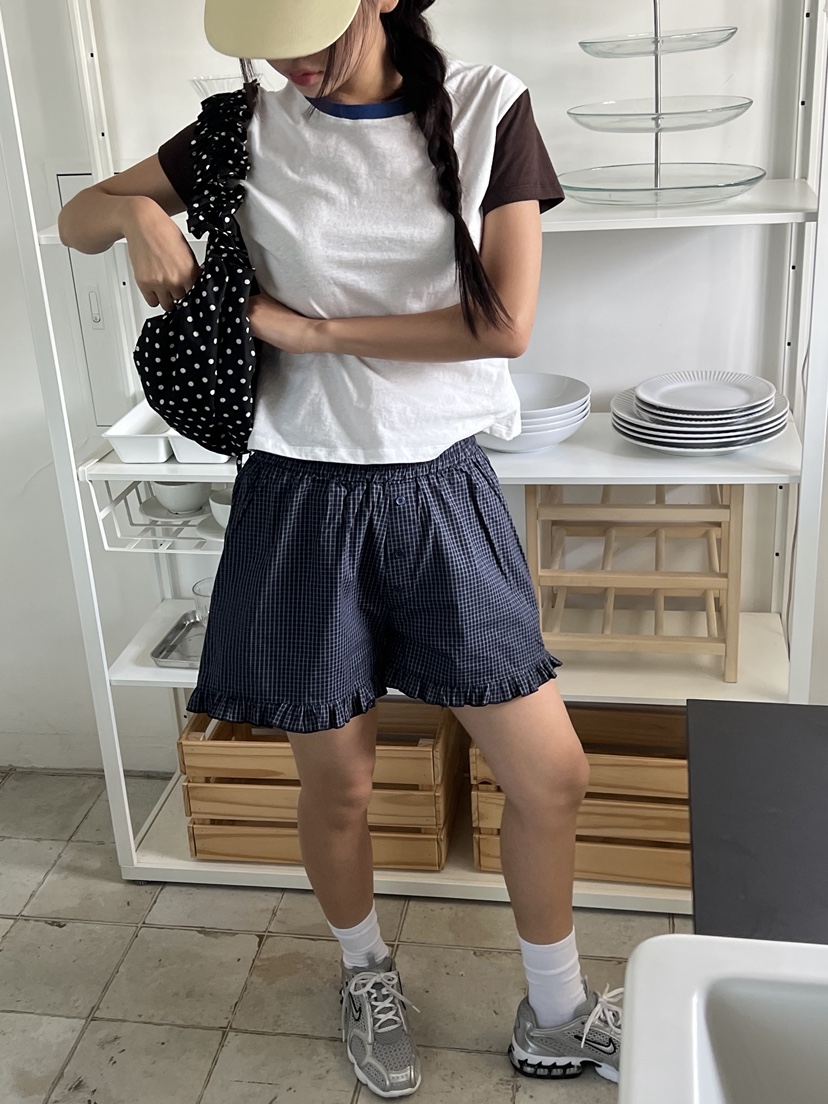 SUNDER MARKET東大門㊣代購女士新品人氣職業真品時尚短褲SUNDER MARKET短褲