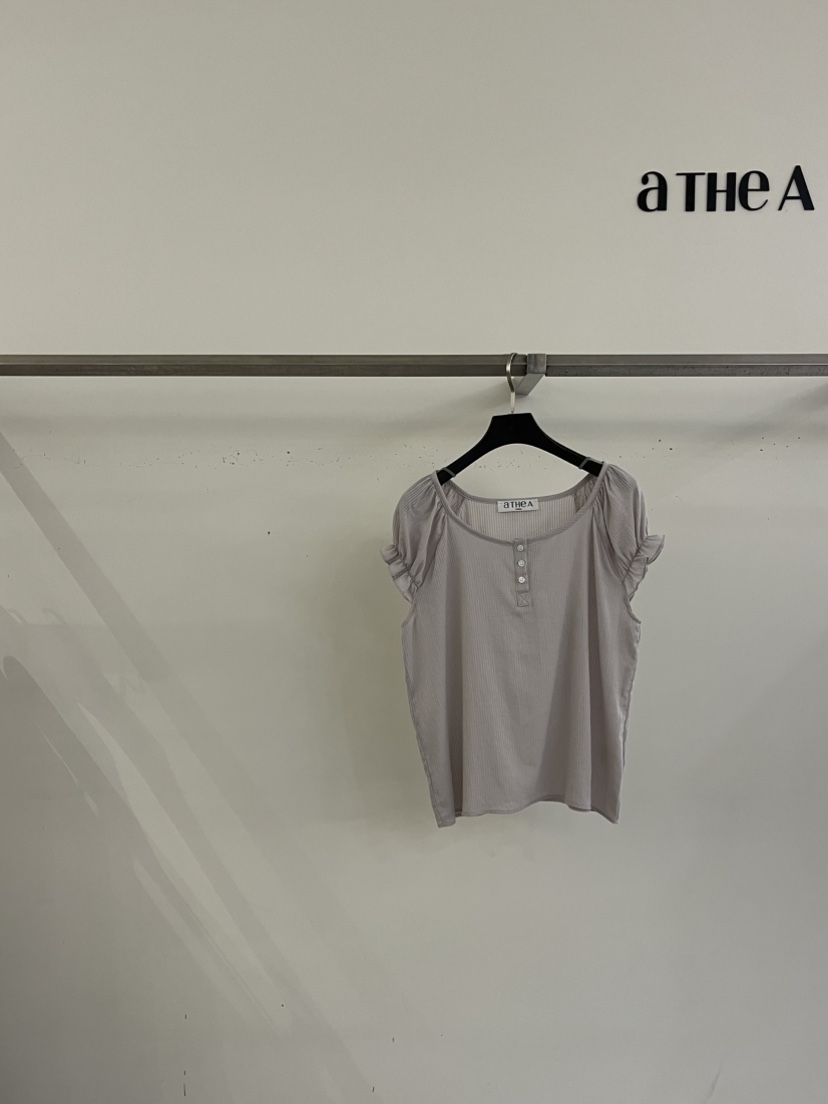 ATHEA東大門㊣實拍女裝新品25春夏時尚熱賣推薦職業人氣T恤ATHEAT恤圖色2