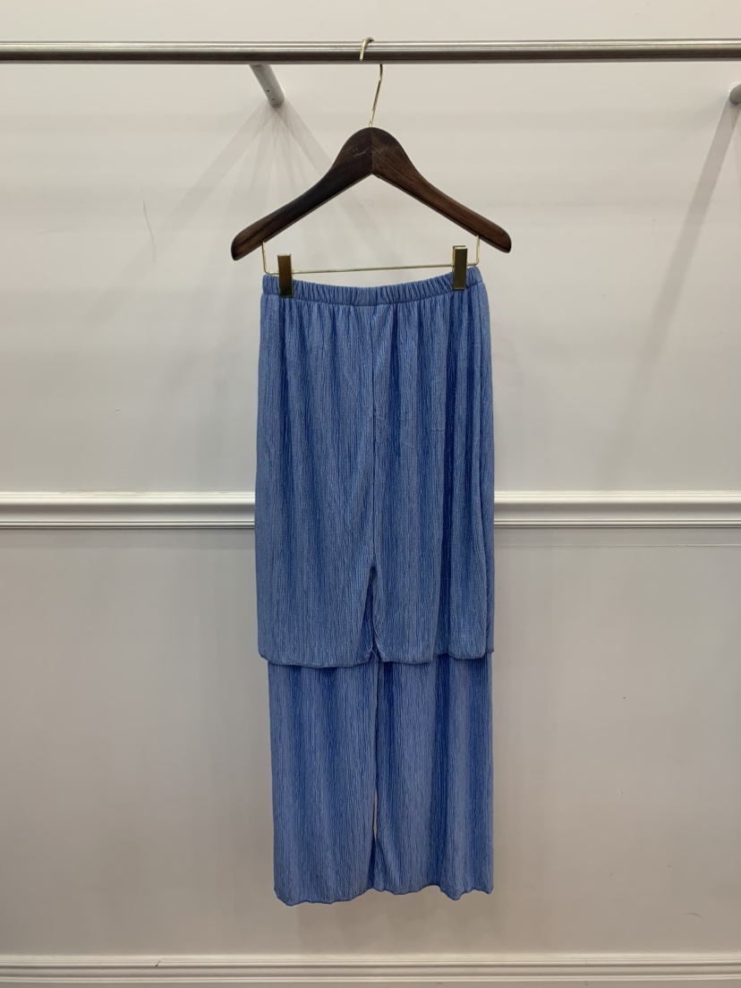 CAMEL-P東大門㊣代購女士新品25春夏裙褲百褶Came_l 家裙褲