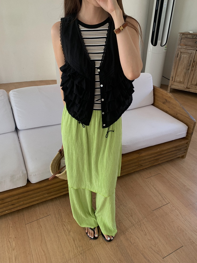 CAMEL-P東大門㊣代購女士新品25春夏裙褲百褶Came_l 家裙褲