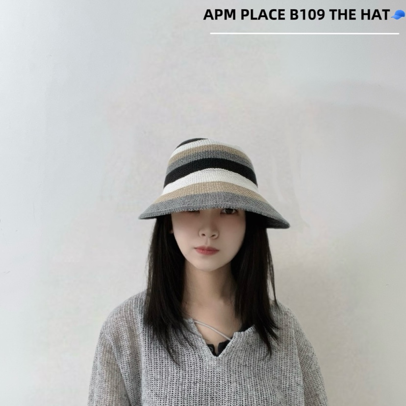 THE HAT-P東大門㊣直郵女裝新款時尚休閑熱賣人氣帽子漁夫帽THE HAT帽子圖色2