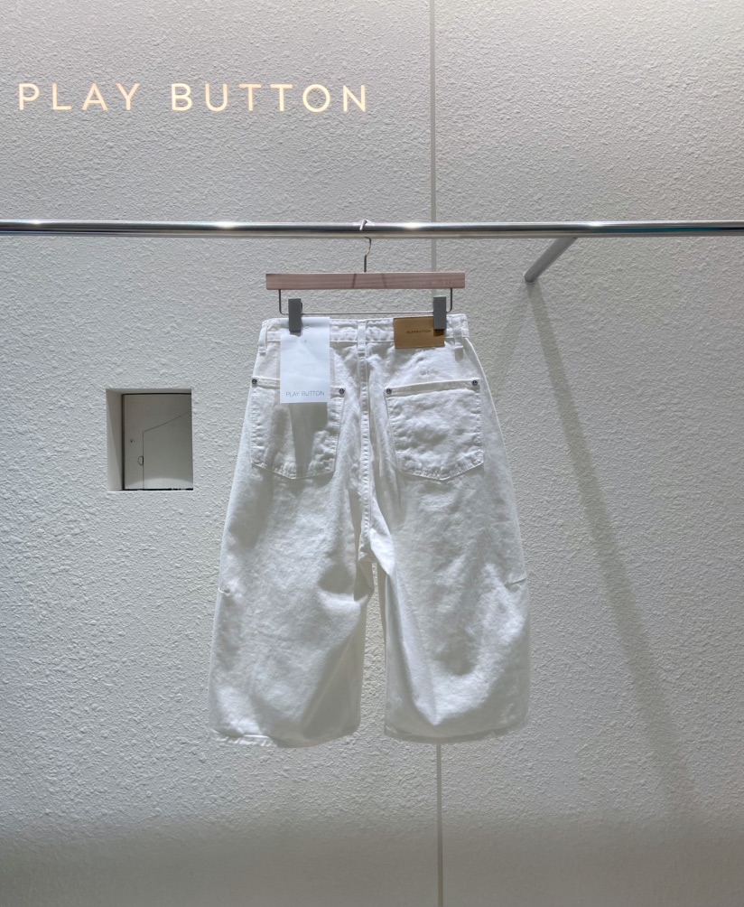 PLAYBUTTON-P東大門㊣直郵女士新品職業推薦真品25春夏牛仔褲PLAYBUTTON牛仔褲