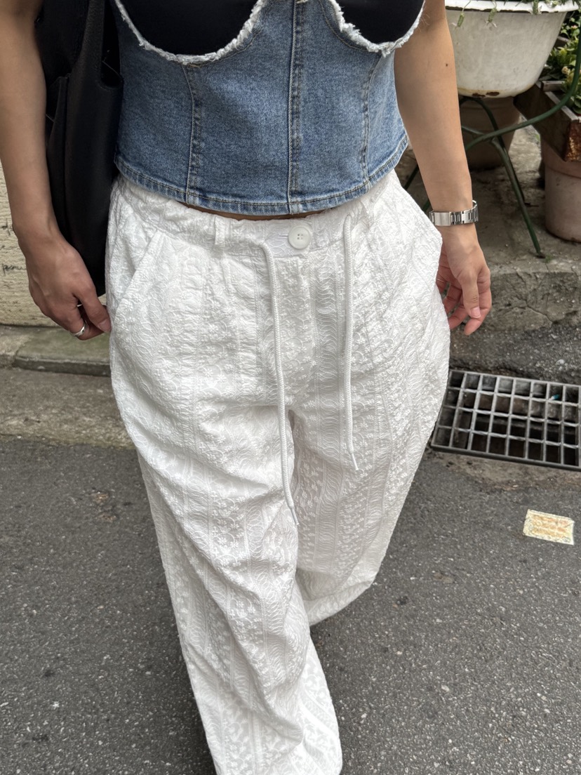 SUNDER MARKET東大門㊣實拍女士新款熱賣真品休閑人氣休閑褲SUNDER MARKET休閑褲