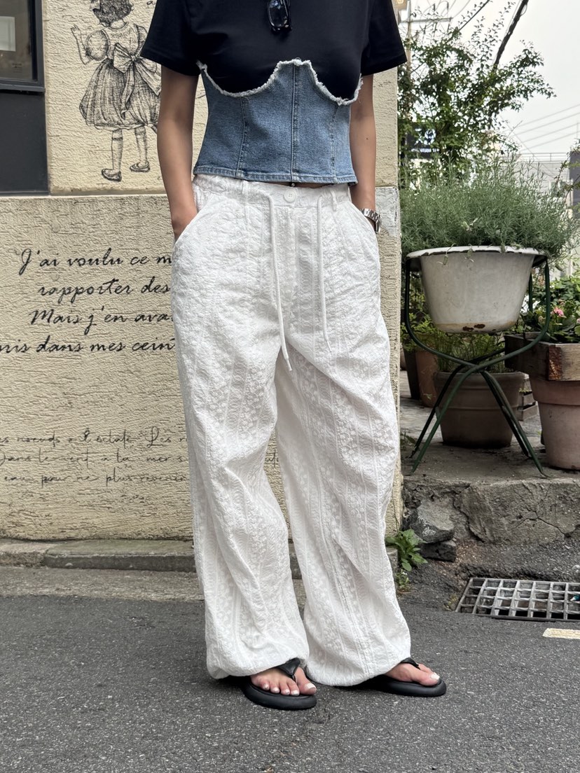 SUNDER MARKET東大門㊣實拍女士新款熱賣真品休閑人氣休閑褲SUNDER MARKET休閑褲