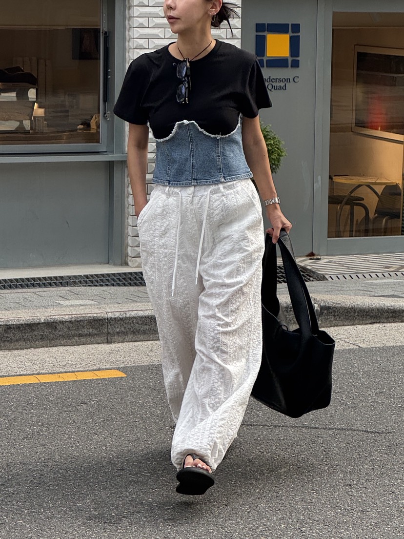 SUNDER MARKET東大門㊣實拍女士新款熱賣真品休閑人氣休閑褲SUNDER MARKET休閑褲