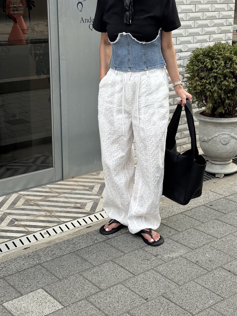 SUNDER MARKET東大門㊣實拍女士新款熱賣真品休閑人氣休閑褲SUNDER MARKET休閑褲