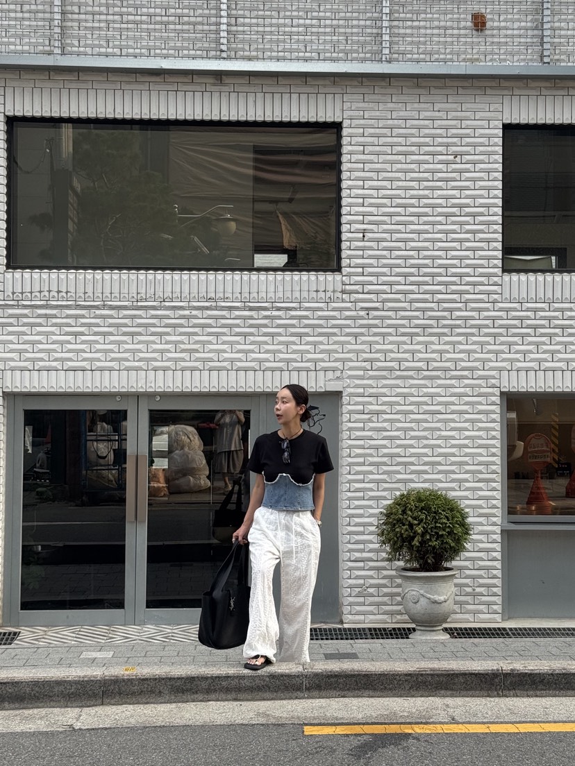 SUNDER MARKET東大門㊣實拍女士新款熱賣真品休閑人氣休閑褲SUNDER MARKET休閑褲