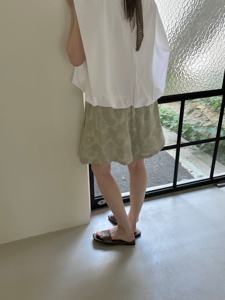 MARE韓國直郵㊣女裝新款時尚職業休閑25春夏真品短褲刺繡套裝MARE短褲