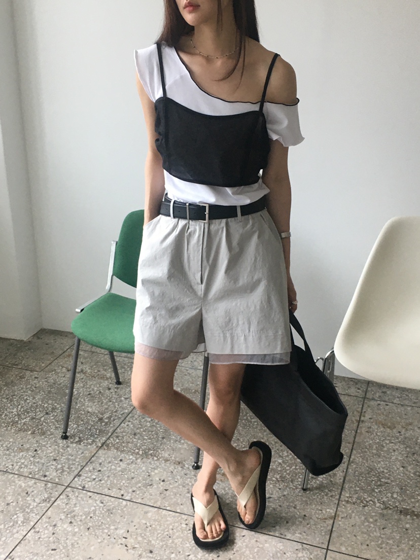 SPREAD東大門㊣代購女士新品職業25春夏熱賣休閑人氣推薦短褲SPREAD短褲