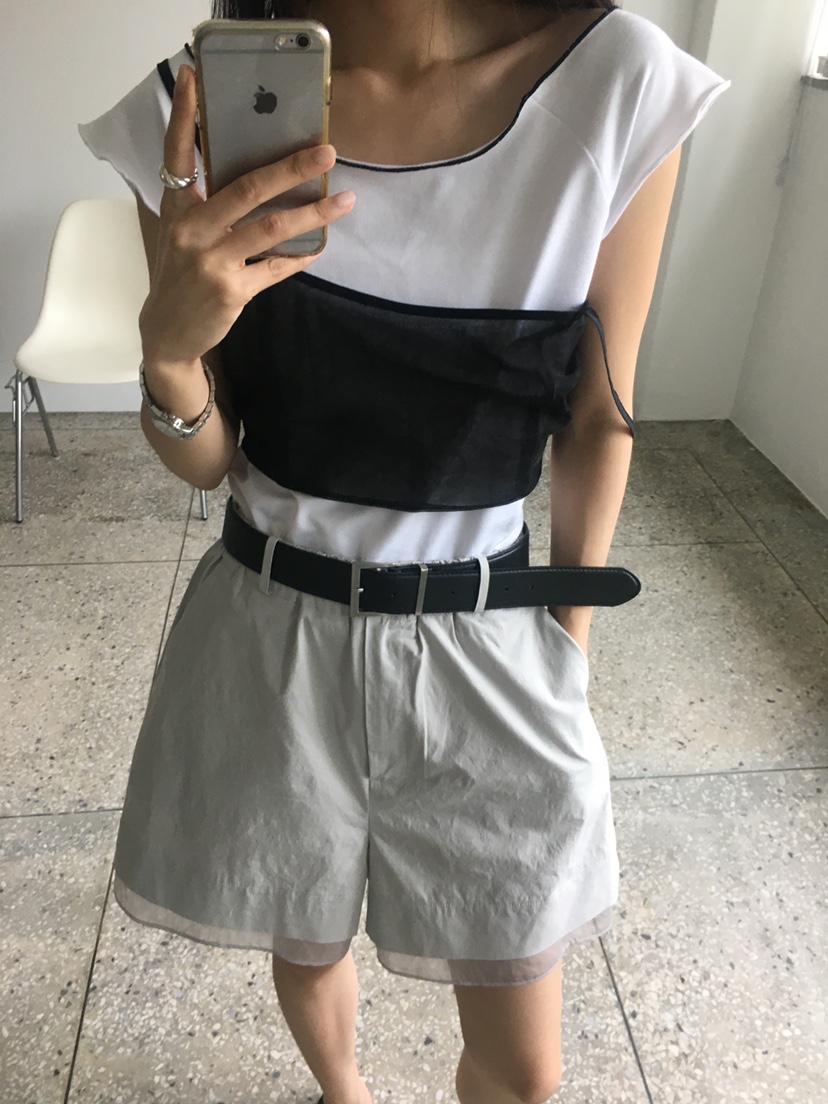 SPREAD東大門㊣代購女士新品職業25春夏熱賣休閑人氣推薦短褲SPREAD短褲