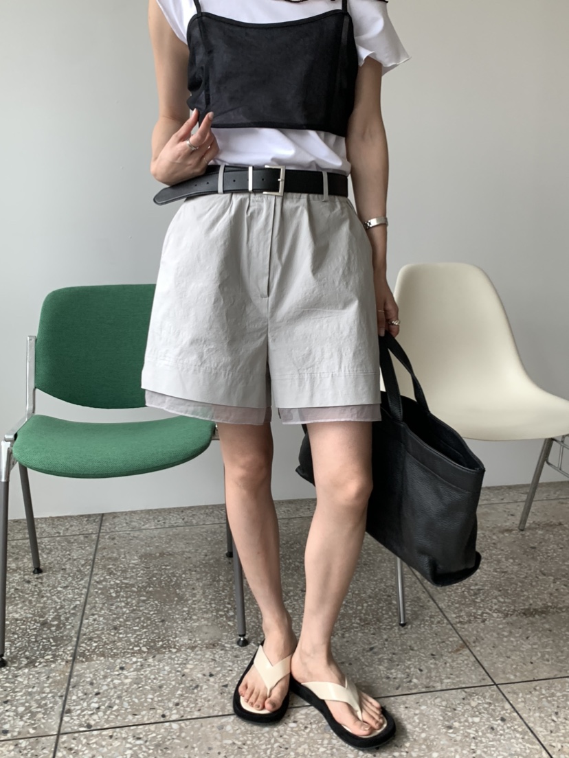 SPREAD東大門㊣代購女士新品職業25春夏熱賣休閑人氣推薦短褲SPREAD短褲
