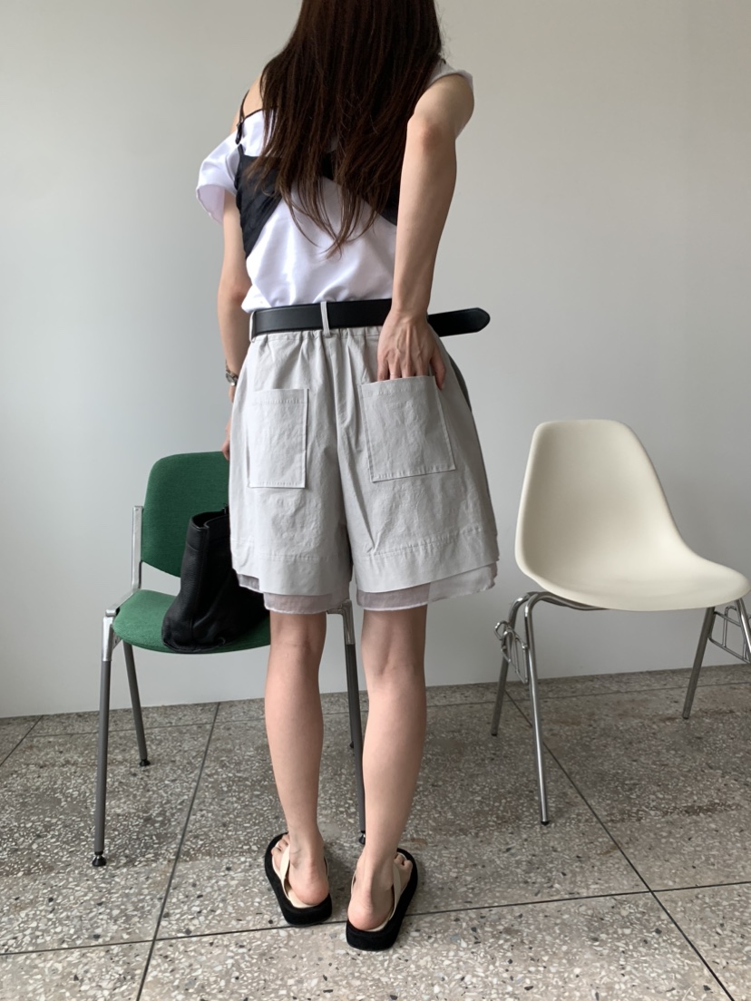SPREAD東大門㊣代購女士新品職業25春夏熱賣休閑人氣推薦短褲SPREAD短褲