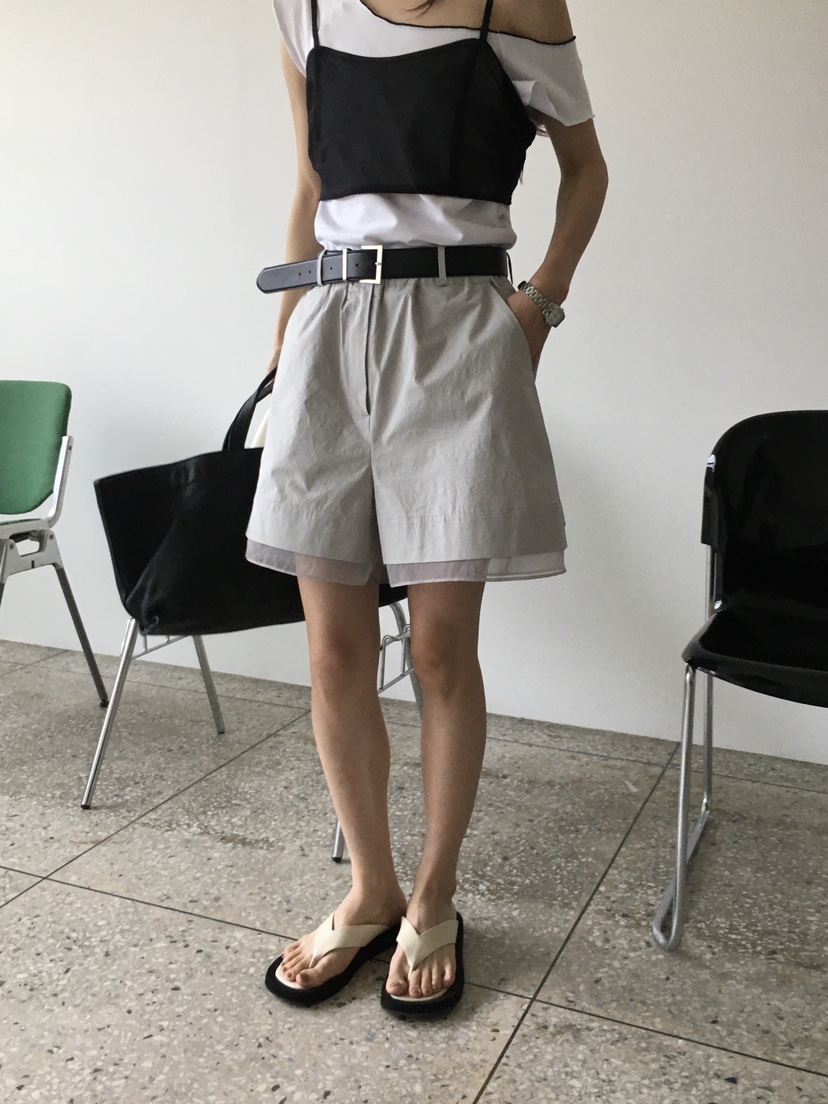 SPREAD東大門㊣代購女士新品職業25春夏熱賣休閑人氣推薦短褲SPREAD短褲
