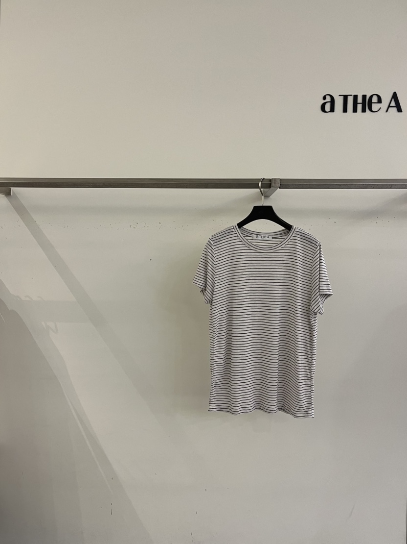 ATHEA韓國代購㊣女裝新品25春夏推薦熱賣時尚休閑真品職業T恤ATHEAT恤