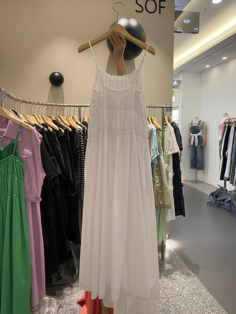 SOF韓國直郵㊣女裝新品人氣25春夏推薦熱賣職業真品時尚連衣裙SOF連衣裙