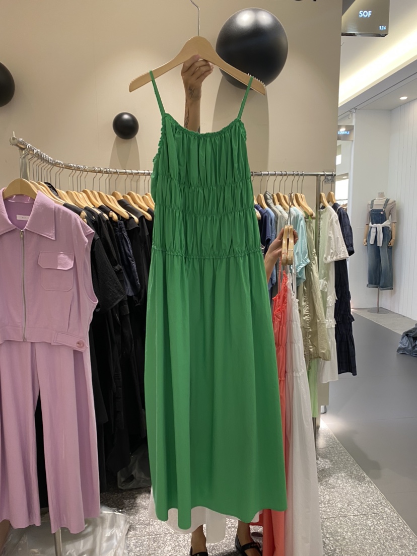 SOF韓國直郵㊣女裝新品人氣25春夏推薦熱賣職業真品時尚連衣裙SOF連衣裙圖色3