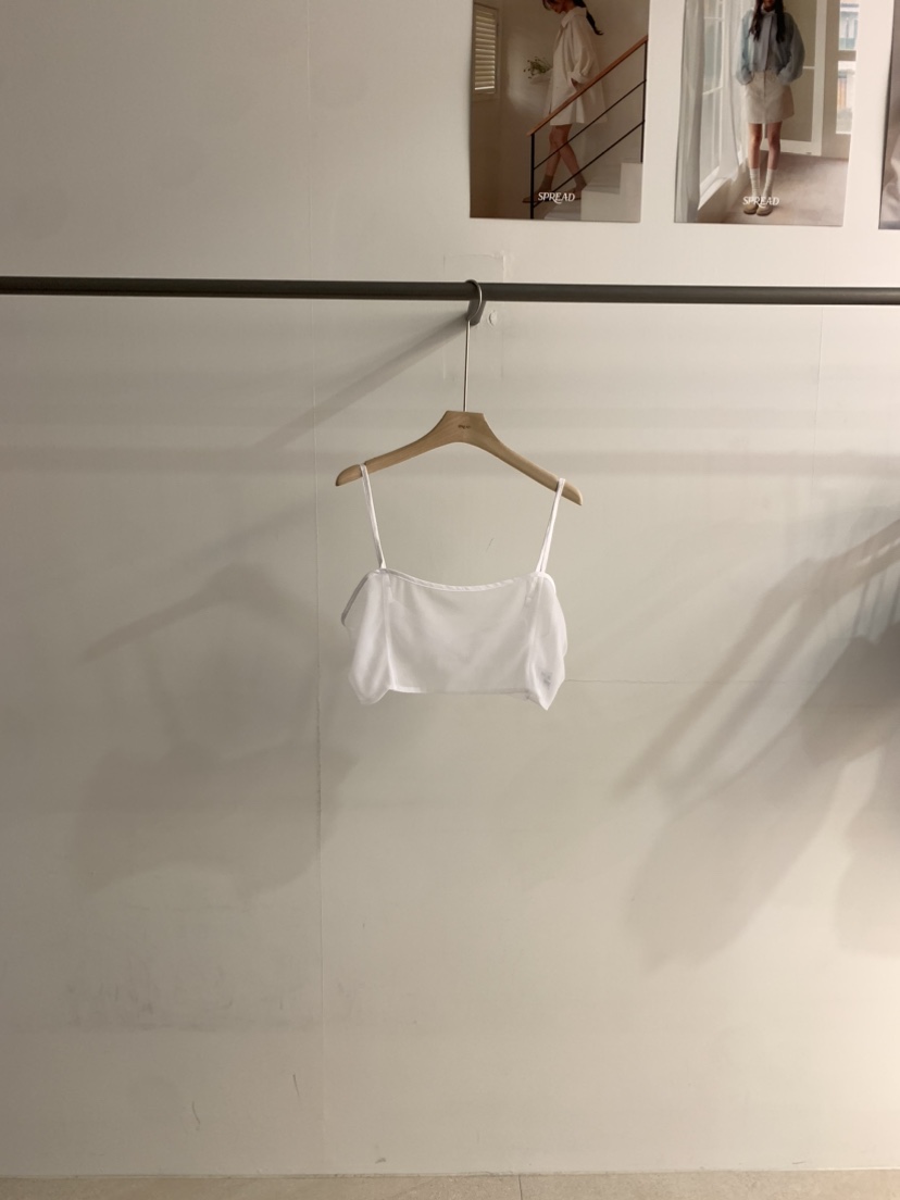 SPREAD東大門㊣代購女士新款25春夏休閑推薦吊帶背心網眼緊身SPREAD吊帶/背心圖色3