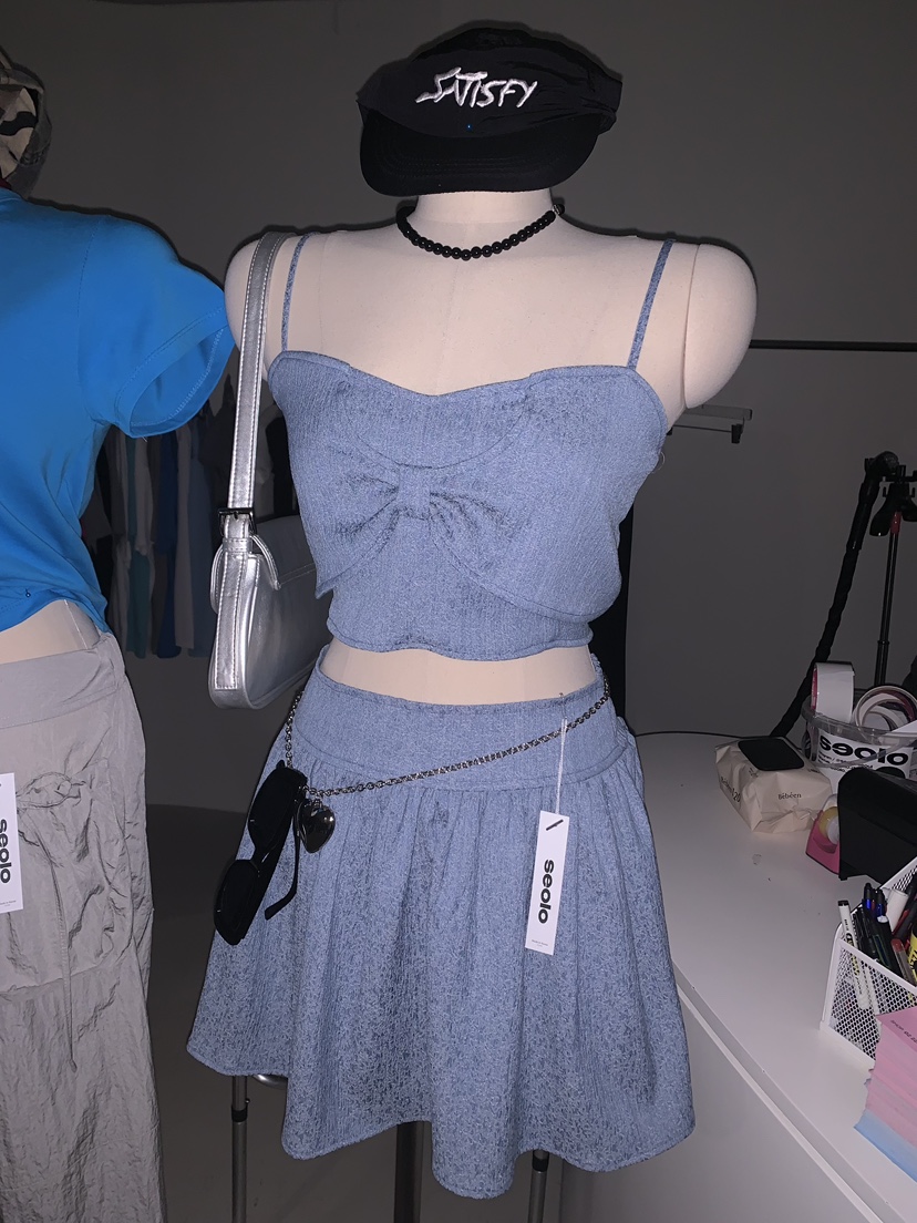 SEOLO東大門㊣實拍女士新款職業真品25春夏休閑時尚吊帶背心Seolo seoul吊帶/背心