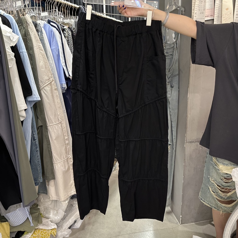 MOMAZU韓國直郵㊣女裝新品25春夏推薦時尚職業人氣熱賣休閑褲MOMAZU休閑褲圖色3