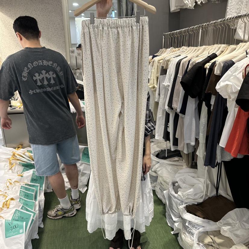 AMOEBA東大門㊣代購女士新品休閑職業熱賣真品時尚25春夏休閑褲AMOEBA休閑褲