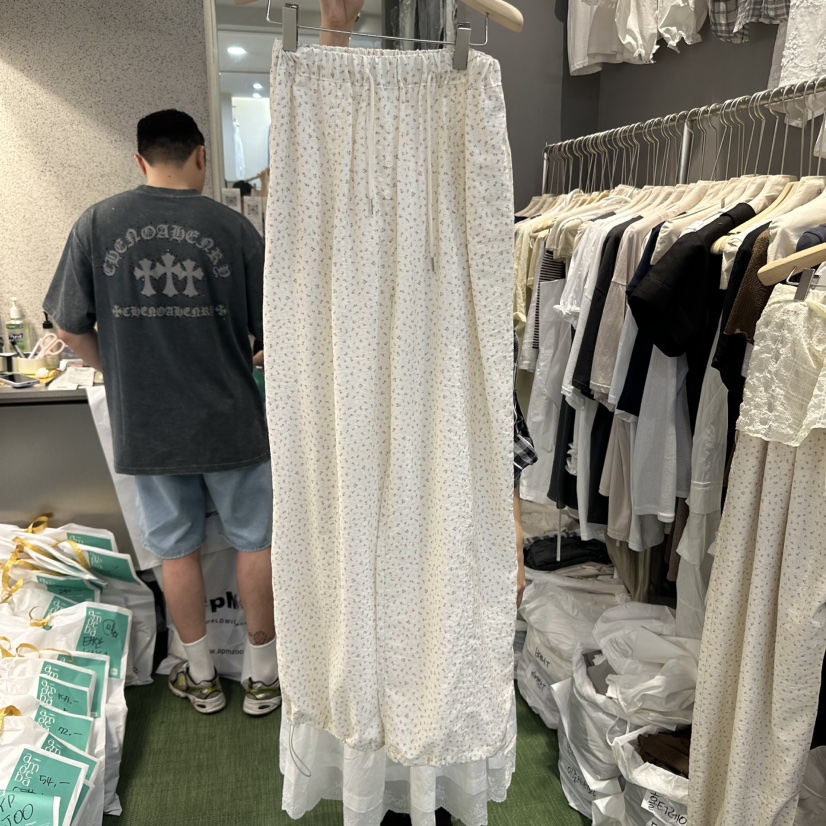 AMOEBA東大門㊣代購女士新品休閑職業熱賣真品時尚25春夏休閑褲AMOEBA休閑褲