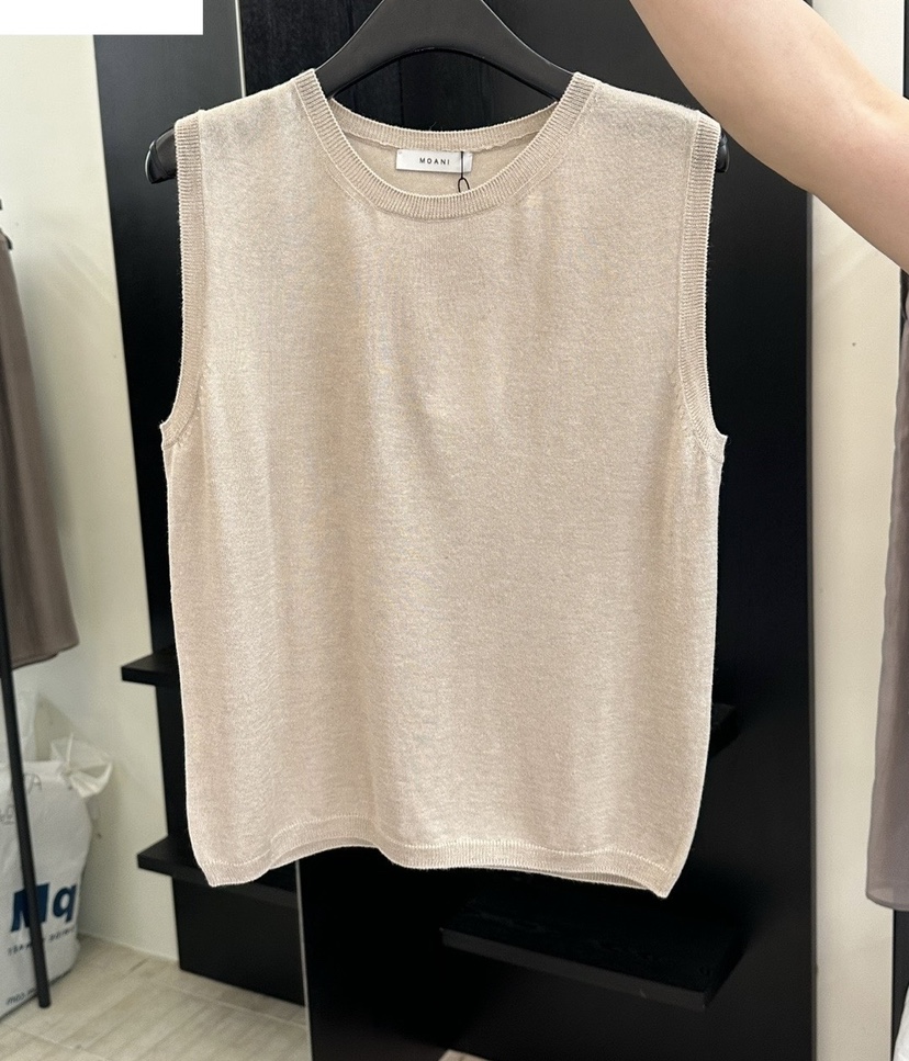 MOANI東大門㊣直郵女裝新品熱賣推薦真品25春夏吊帶背心絲綢MOANI吊帶/背心