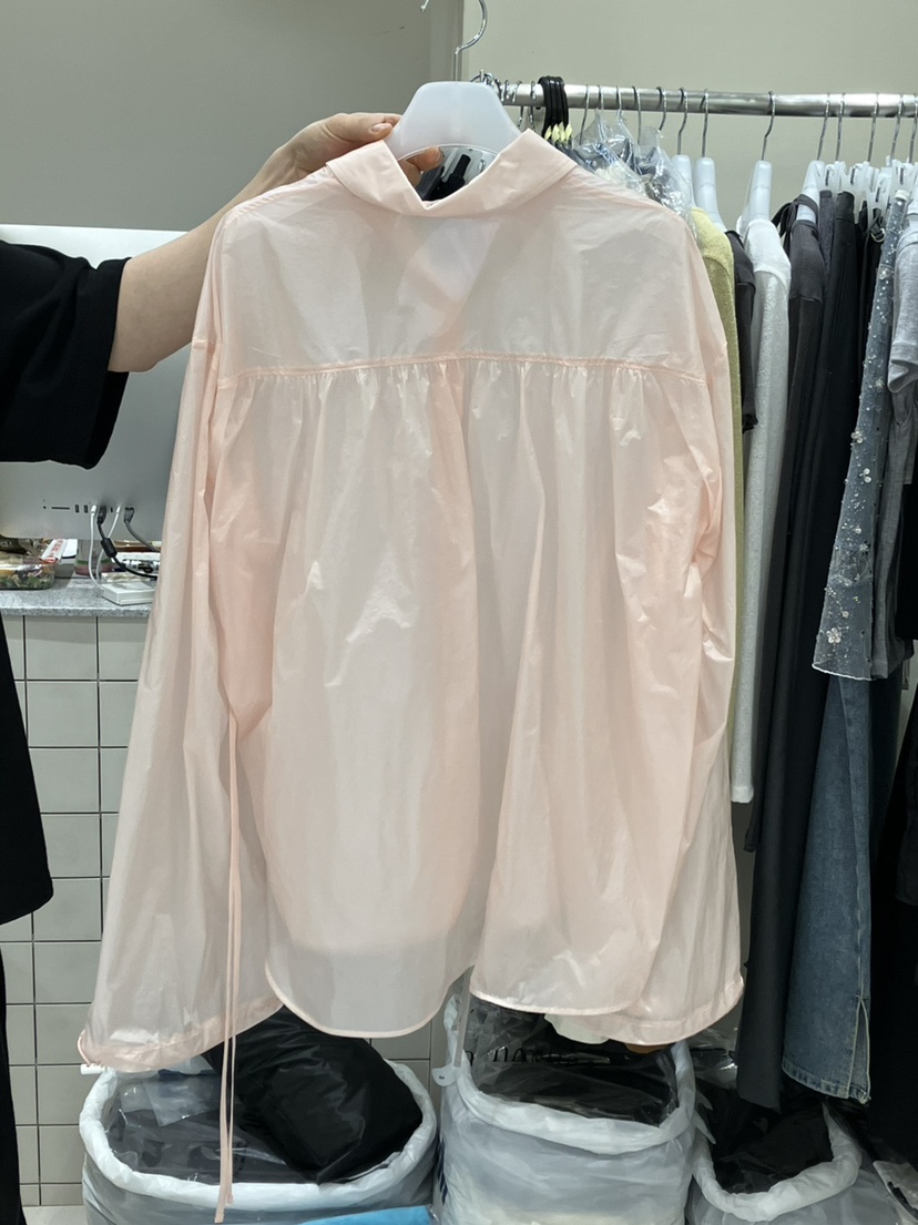 NOFYBE東大門㊣實拍女士新品25春夏人氣真品熱賣襯衫蕾絲衫NOFYBE襯衫/蕾絲衫