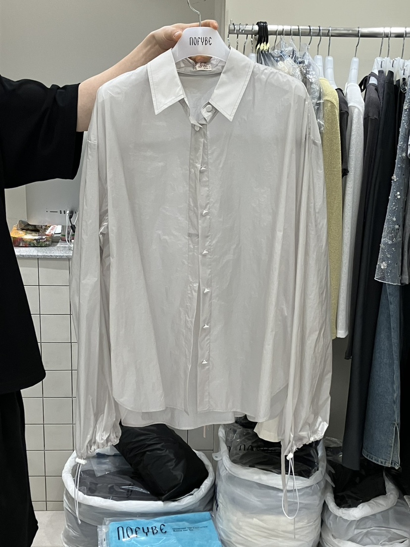 NOFYBE東大門㊣實拍女士新品25春夏人氣真品熱賣襯衫蕾絲衫NOFYBE襯衫/蕾絲衫