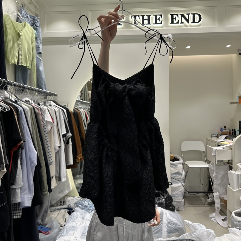 AT THE END韓國直郵㊣女裝新品職業真品休閑人氣吊帶背心AT THE END吊帶/背心