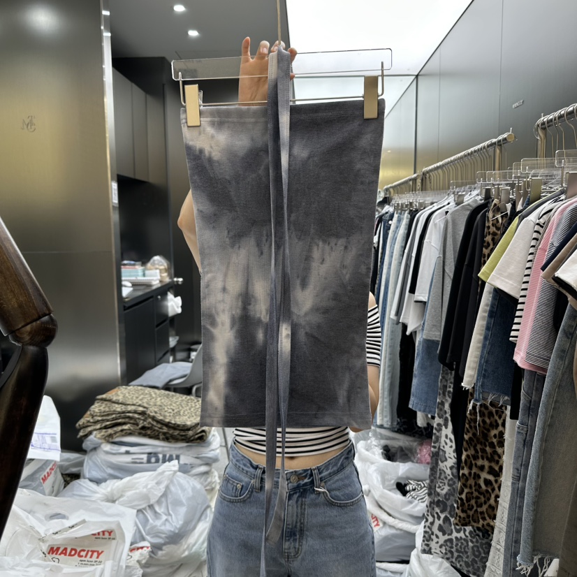 MADCITY韓國代購㊣女士新品真品休閑人氣25春夏吊帶背心含脖帶MADCITY吊帶/背心