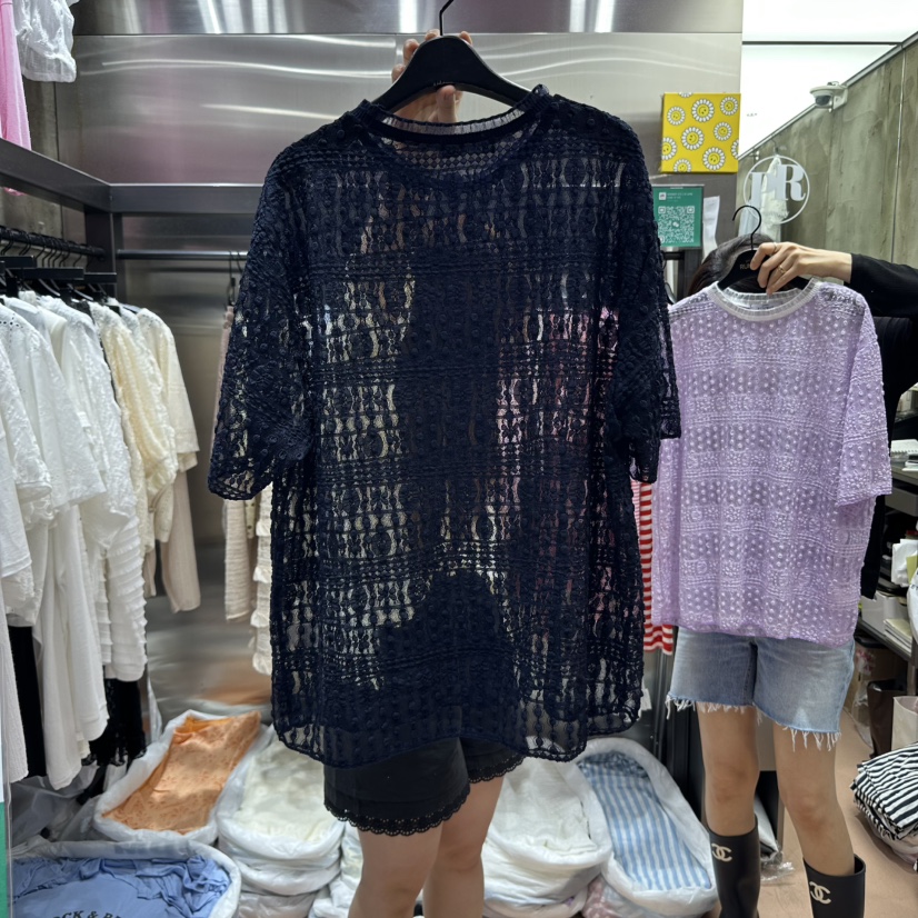 RUNWAY-런웨이東大門㊣實拍女裝新款時尚真品人氣襯衫蕾絲衫RUNWAY襯衫/蕾絲衫