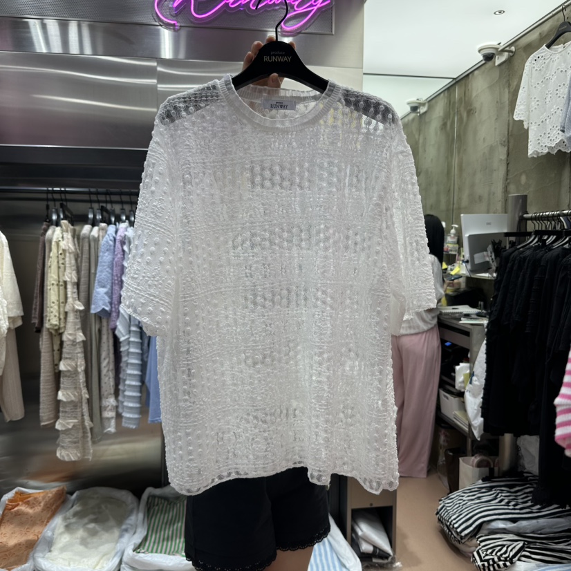 RUNWAY-런웨이東大門㊣實拍女裝新款時尚真品人氣襯衫蕾絲衫RUNWAY襯衫/蕾絲衫