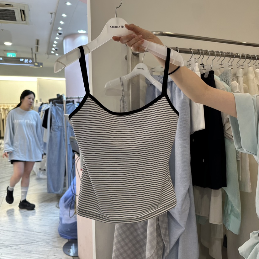CREAM VILLA東大門㊣代購女士新品人氣吊帶背心CREAMVILLA吊帶/背心圖色4
