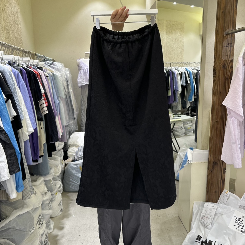 REFLAT東大門㊣直郵女裝新品休閑真品職業時尚25春夏人氣長裙REFLAT長裙