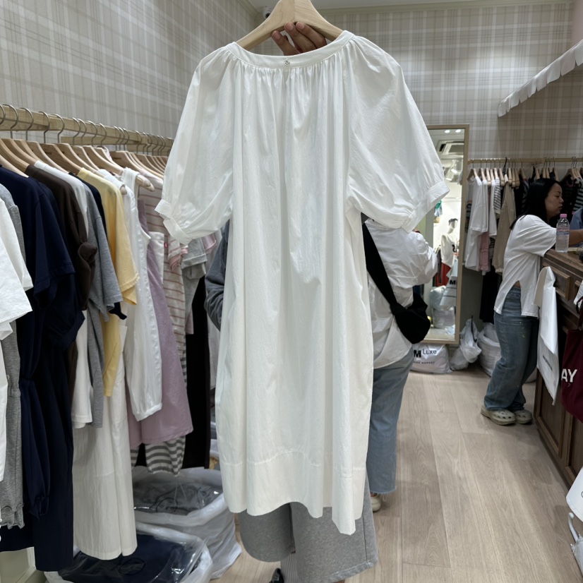 OURMOMENT東大門㊣代購女士新品真品職業人氣時尚25春夏連衣裙OURMOMENT連衣裙